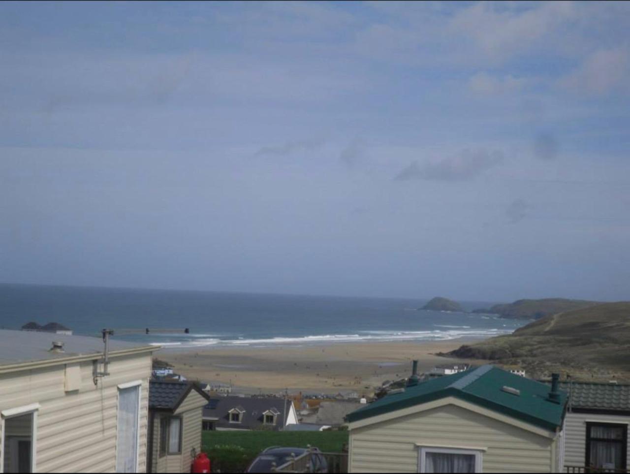 Static Caravan Sea Views Hotell Perranporth Eksteriør bilde